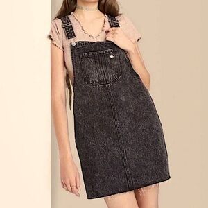 Denim Overall Dress